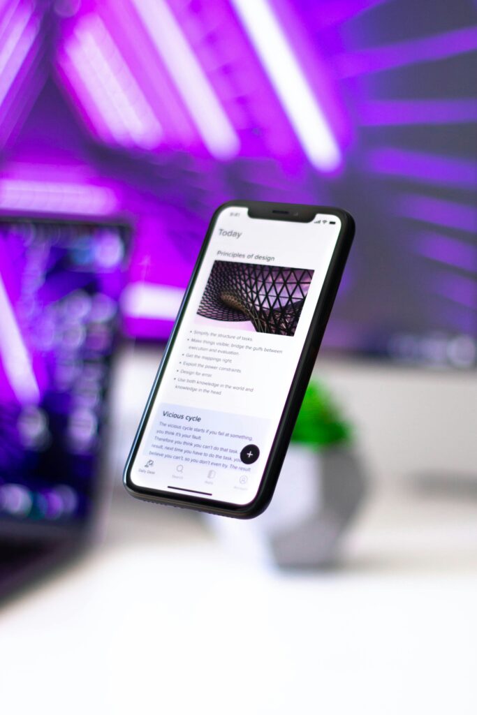 mobile application banner